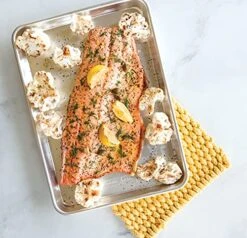 Nordic Ware 3 Piece Baker's Delight Set, 1 Pack, Aluminum & Natural Aluminum Commercial Muffin Pan, 12 Cup