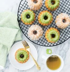 Nordic Ware Platinum Collection Anniversary Bundtlette Pan 9 Nordic Ware Platinum Collection Anniversary Bundtlette Pan -Nordic Ware 51UVfgdzctL