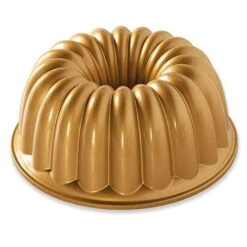 Nordic Ware Elegant Party Bundt Pan, 22.3 X 9.3 Cm, Gold