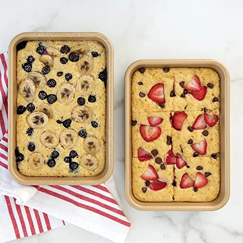 Nordic Ware Turals NonStick Half Sheet And Quarter Sheet Set 24 Inches 3 Nordic Ware Turals NonStick Half Sheet And Quarter Sheet Set 24 Inches - Image 3