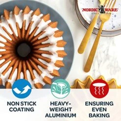 Nordic Ware Brilliance Bundt Pan Gold -Nordic Ware 51fi9qAdZmL
