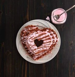 Nordic Ware Cast Bundt Bakeware Tiered Heart, 12-Cup, Toffee 10 Nordic Ware Cast Bundt Bakeware Tiered Heart, 12-Cup, Toffee -Nordic Ware 51hbbSXiQgL