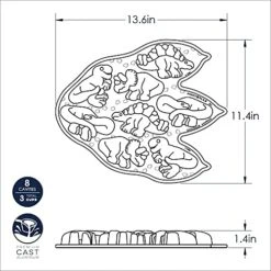 Nordic Ware Pro Cast Dinosaur Cakelette Pan -Nordic Ware 51oC8oZwF4L