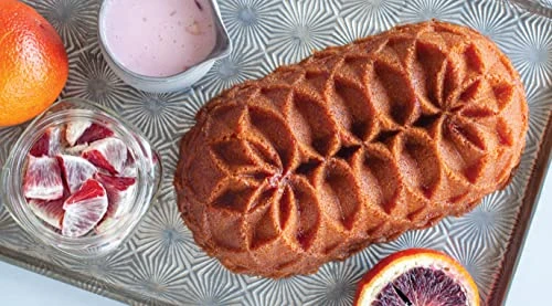 Nordic Ware Jubilee Loaf Pan, 6 Cup, Gold 2 Nordic Ware Jubilee Loaf Pan, 6 Cup, Gold - Image 2