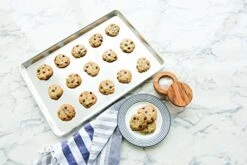 Nordic Ware Tural Jelly Roll Pan &, Fits All Standard Big Extra Large Baking Sheet Pan, Silver 5 Nordic Ware Tural Jelly Roll Pan &, Fits All Standard Big Extra Large Baking Sheet Pan, Silver -Nordic Ware 51zIuIFeLeL