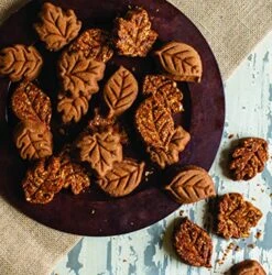 Nordic Ware 92348 Leaflettes Cakelet Pan Bronze, 2.5 Cup Capacity -Nordic Ware 618OqLow4rL