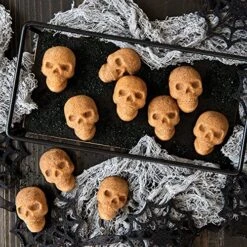 Nordic Ware ,,Haunted Skull Cakelet Pan & Skull Bitelets -Nordic Ware 61JbhgZok7L