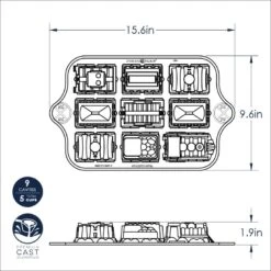 Nordic Ware Train Cake Pan - Blue -Nordic Ware 61MJI6mSJSL