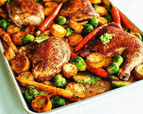 Nordic Ware Turals Big Baking Sheet, 2 Pack, Silver 2 Nordic Ware Turals Big Baking Sheet, 2 Pack, Silver - Image 2