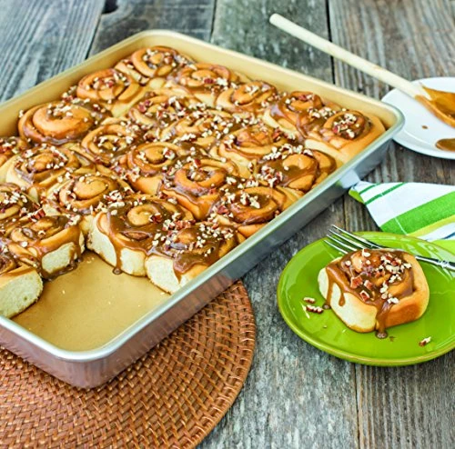 Nordic Ware Turals Aluminum NonStick High-Side Sheet Cake Pan 3 Nordic Ware Turals Aluminum NonStick High-Side Sheet Cake Pan - Image 3