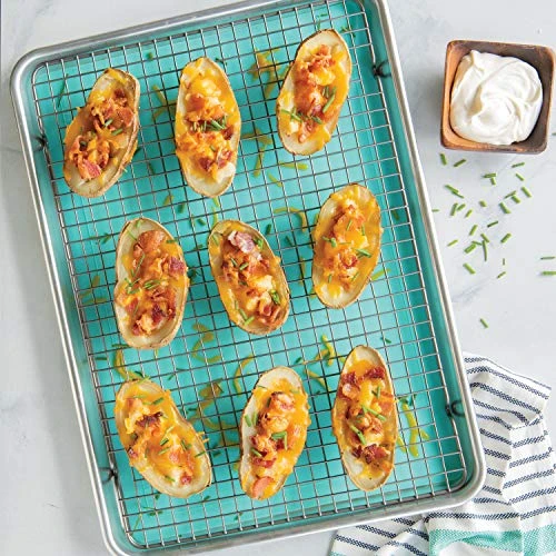 Nordic Ware 3-Piece Cookie Set, 1 Pack, With Aqua Baking Mat 3 Nordic Ware 3-Piece Cookie Set, 1 Pack, With Aqua Baking Mat - Image 3