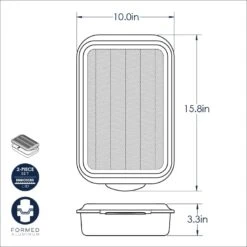 Nordic Ware 9x13 With Prism Metal Lid 9 Nordic Ware 9x13 With Prism Metal Lid -Nordic Ware 61r3nUeIywL