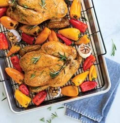 Nordic Ware Extra Large Oven Crisping Baking Tray, With Rack, Silver 5 Nordic Ware Extra Large Oven Crisping Baking Tray, With Rack, Silver -Nordic Ware 61t8gSF6LYL